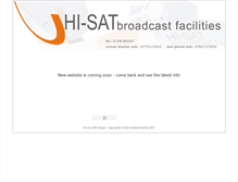 Tablet Screenshot of hi-satbroadcast.tv